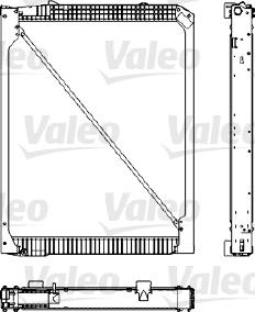 Valeo 733485 - Radiators, Motora dzesēšanas sistēma ps1.lv