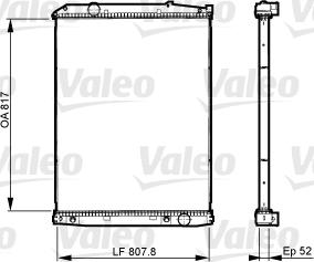 Valeo 733513 - Radiatora siets, Motora dzesēšanas sistēma ps1.lv