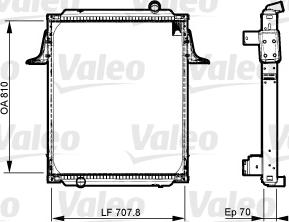 Valeo 733538 - Radiators, Motora dzesēšanas sistēma ps1.lv