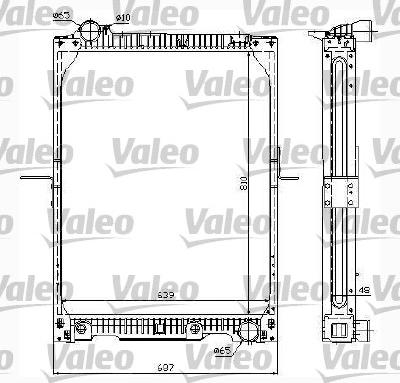 Valeo 732995 - Radiators, Motora dzesēšanas sistēma ps1.lv