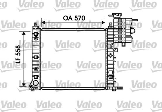 Valeo 732471 - Radiators, Motora dzesēšanas sistēma ps1.lv