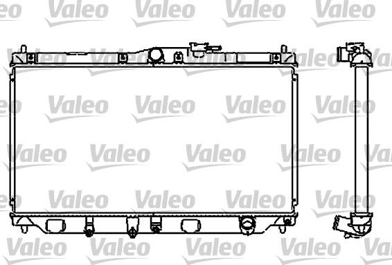 Valeo 732323 - Radiators, Motora dzesēšanas sistēma ps1.lv