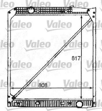 Valeo 732215 - Radiators, Motora dzesēšanas sistēma ps1.lv