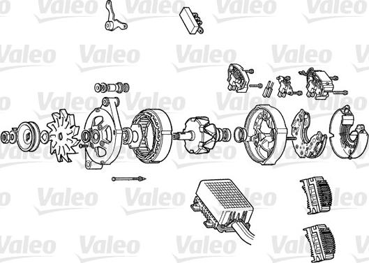 Valeo A14N23 - Ģenerators ps1.lv