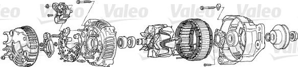 Valeo A14S054 - Ģenerators ps1.lv