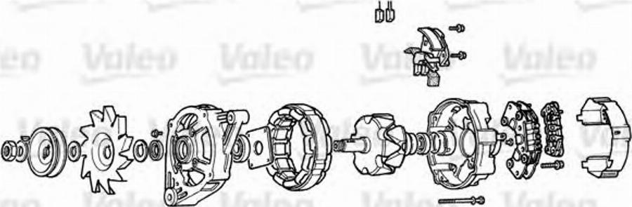 Valeo A11R1 - Ģenerators ps1.lv