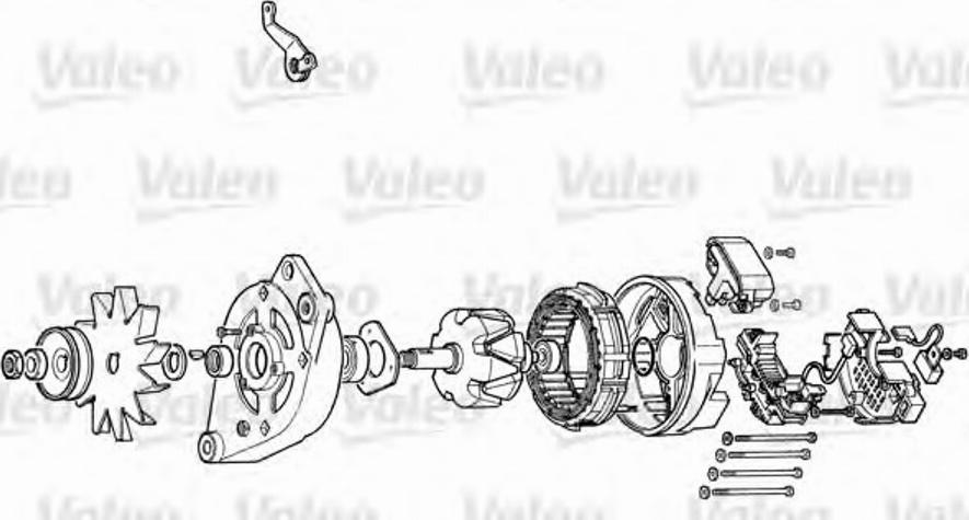 Valeo A13E3 - Ģeneratora sprieguma regulators ps1.lv