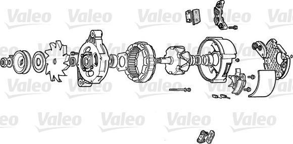 Valeo A13M15 - Ģenerators ps1.lv