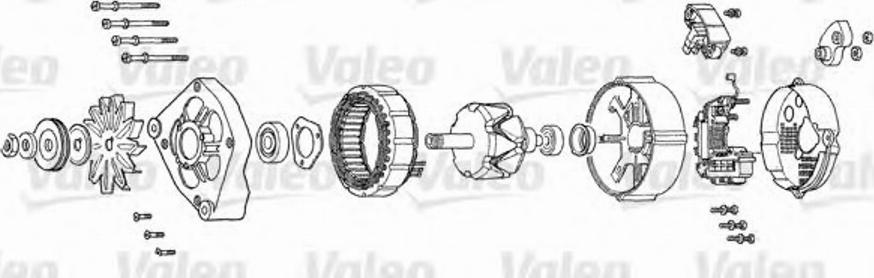 Valeo A13V5 - Ģenerators ps1.lv