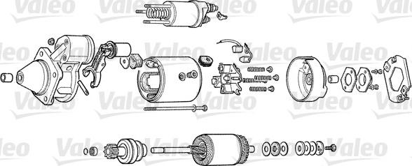 Valeo D9E94 - Starteris ps1.lv