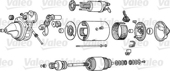 Valeo D9E41 - Starteris ps1.lv