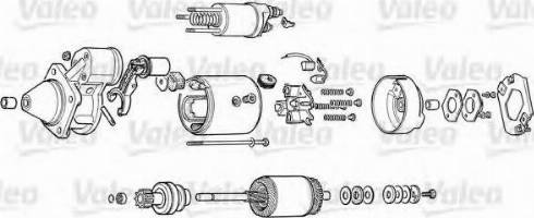 Valeo D9E131 - Starteris ps1.lv