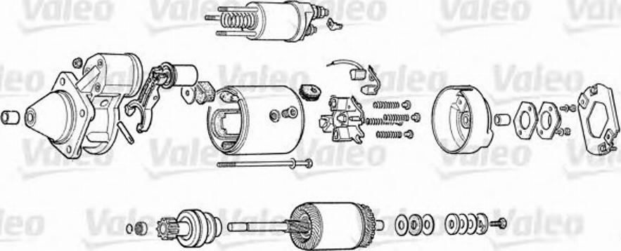 Valeo D9E102 - Starteris ps1.lv