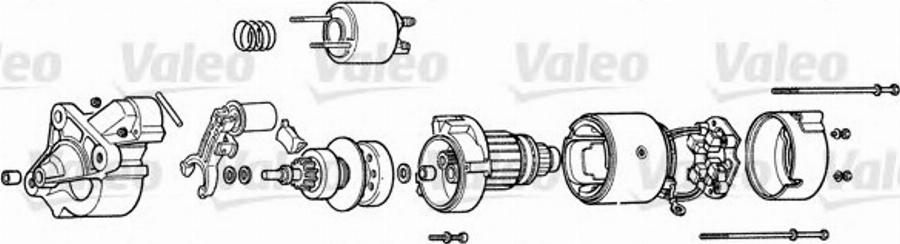 Valeo D 9 R 134 - Starteris ps1.lv