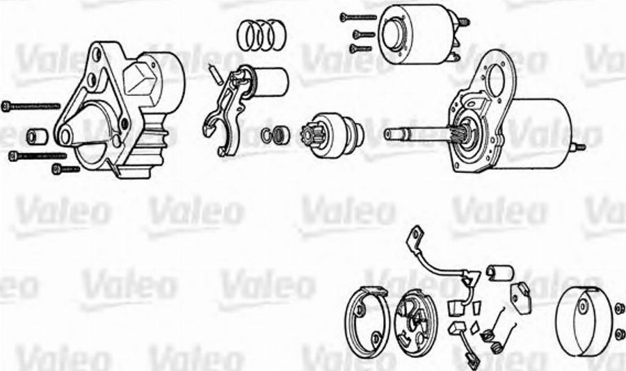 Valeo D6RA49 - Starteris ps1.lv