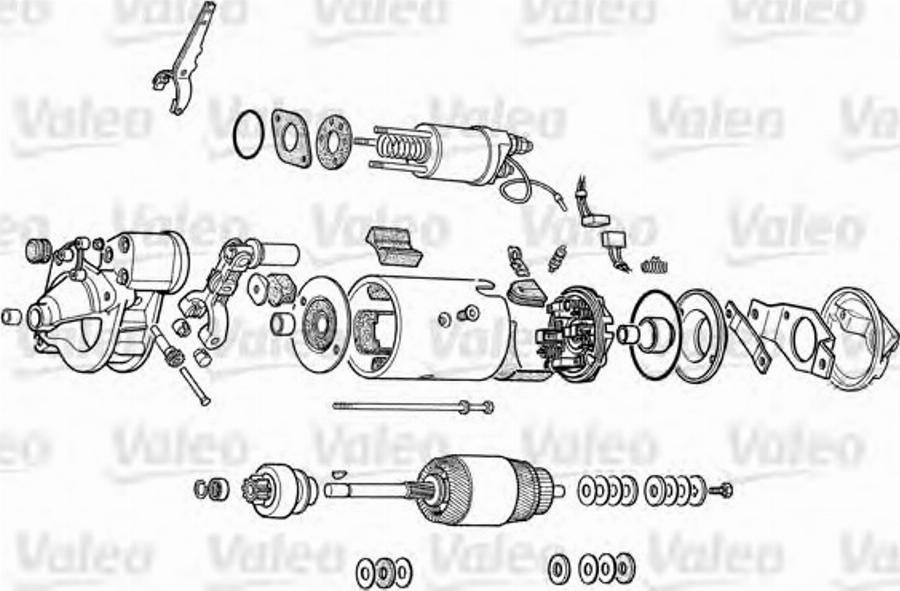 Valeo D 10 E 882 - Starteris ps1.lv