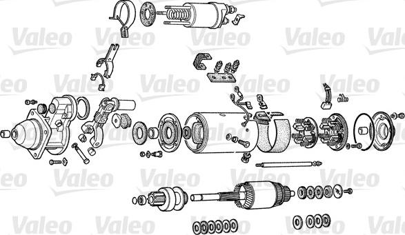 Valeo D11E156 - Starteris ps1.lv