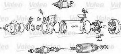 Valeo D13E111 - Starteris ps1.lv