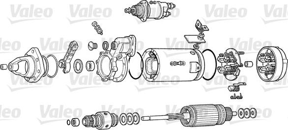 Valeo D13HP605 - Starteris ps1.lv