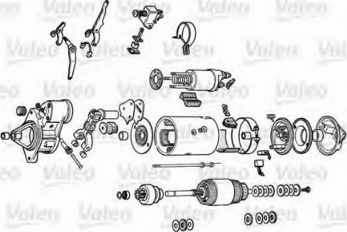 Valeo D8E151 - Starteris ps1.lv