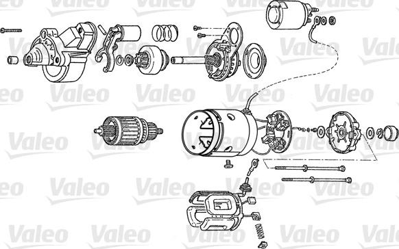 Valeo D8R49 - Starteris ps1.lv