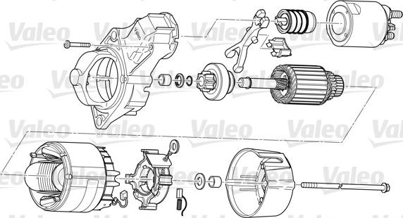 Valeo D7E40 - Starteris ps1.lv