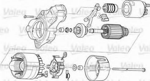 Valeo D7E39 - Starteris ps1.lv