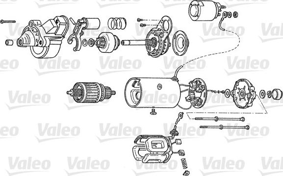 Valeo D7R2 - Starteris ps1.lv