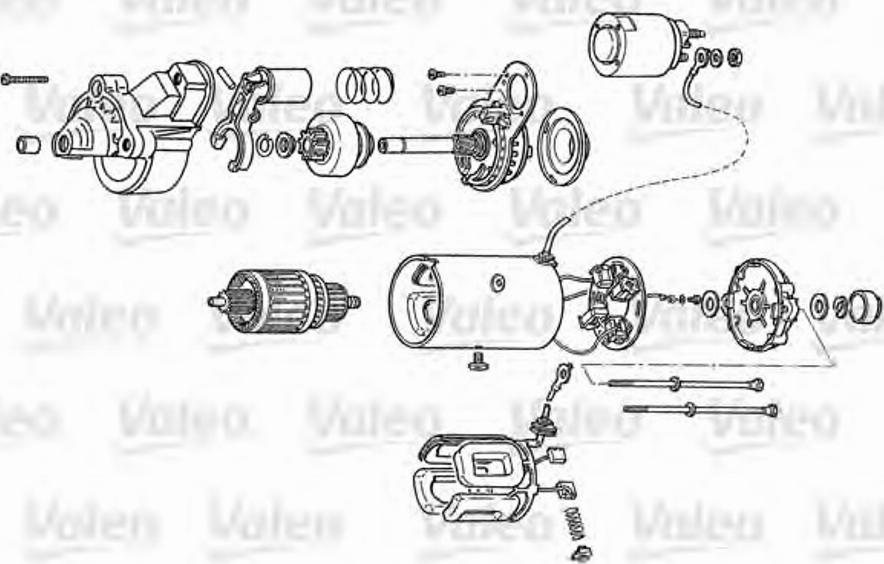 Valeo D7R43 - Starteris ps1.lv