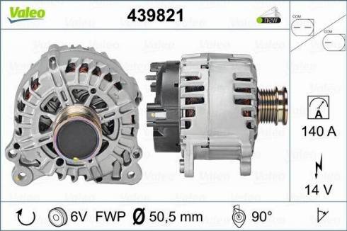 Valeo TG14C049 - Ģenerators ps1.lv