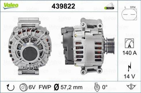 Valeo TG14C025 - Ģenerators ps1.lv