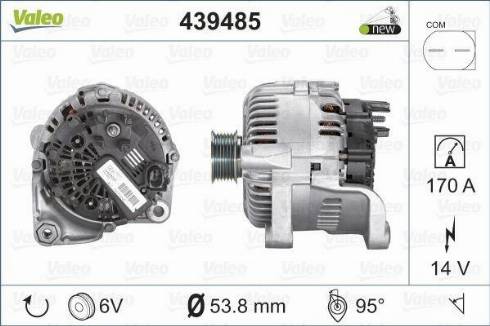 Valeo TG17C048 - Ģenerators ps1.lv