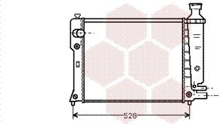 Van Wezel 40002092 - Radiators, Motora dzesēšanas sistēma ps1.lv