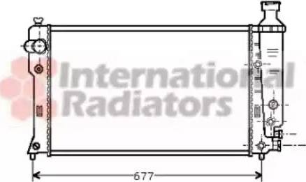 Van Wezel 40002132 - Radiators, Motora dzesēšanas sistēma ps1.lv