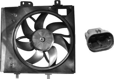 Van Wezel 4029746 - Ventilators, Motora dzesēšanas sistēma ps1.lv