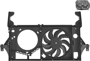 Van Wezel 4391748 - Ventilators, Motora dzesēšanas sistēma ps1.lv