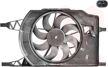 Van Wezel 4348746 - Ventilators, Motora dzesēšanas sistēma ps1.lv