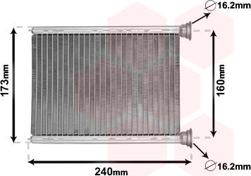 Van Wezel 43006569 - Siltummainis, Salona apsilde ps1.lv