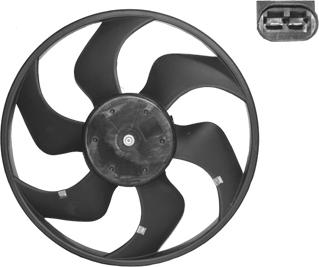 Van Wezel 4331744 - Ventilators, Motora dzesēšanas sistēma ps1.lv