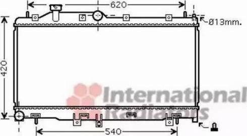 Nissens 67731 - Radiators, Motora dzesēšanas sistēma ps1.lv