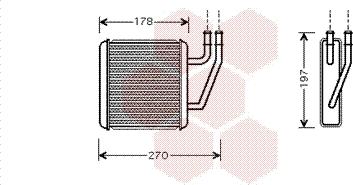 Van Wezel 58006203 - Siltummainis, Salona apsilde ps1.lv