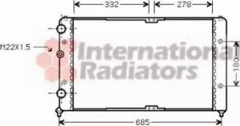 TEMPEST TP.15.65.290 - Radiators, Motora dzesēšanas sistēma ps1.lv