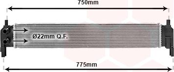 Van Wezel 58012703 - Radiators, Motora dzesēšanas sistēma ps1.lv