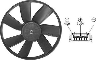 Van Wezel 5880744 - Ventilators, Motora dzesēšanas sistēma ps1.lv