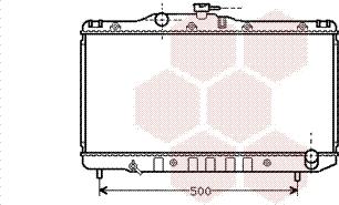 Van Wezel 53002099 - Radiators, Motora dzesēšanas sistēma ps1.lv