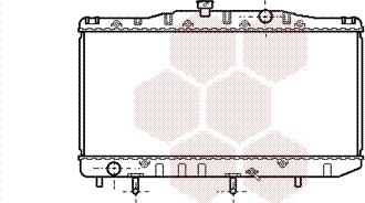 Van Wezel 53002048 - Radiators, Motora dzesēšanas sistēma ps1.lv