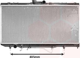 Van Wezel 53002146 - Radiators, Motora dzesēšanas sistēma ps1.lv