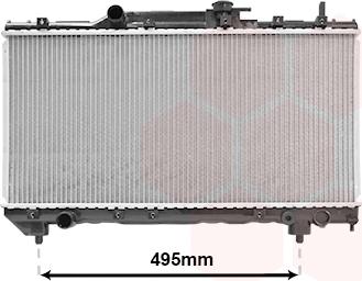 Van Wezel 53002141 - Radiators, Motora dzesēšanas sistēma ps1.lv