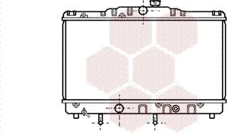 Van Wezel 53002116 - Radiators, Motora dzesēšanas sistēma ps1.lv