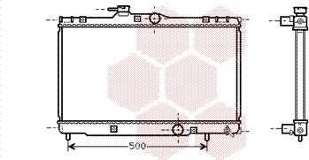 Van Wezel 53002273 - Radiators, Motora dzesēšanas sistēma ps1.lv